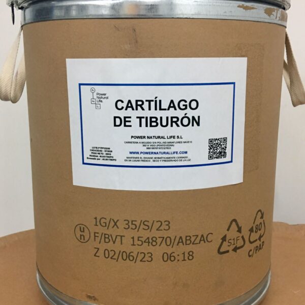 Alimentación - 6 Envase de cartílago de tiburón Power Natural Life