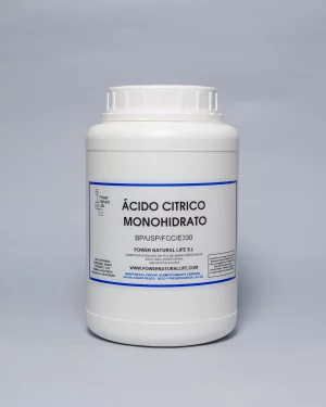 Envase de ácido cítrico monohidrato Power Natural life