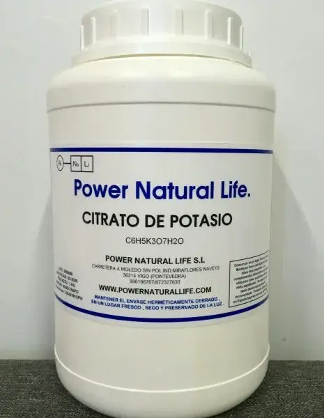 Bote de Citrato tripotásico monohidrato Power natural Life