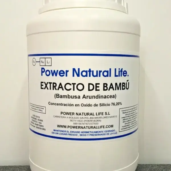 Extractos vegetales - 6 extracto de bambú