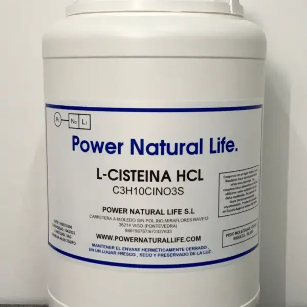 Envase de l-cisteína Power Natural Life