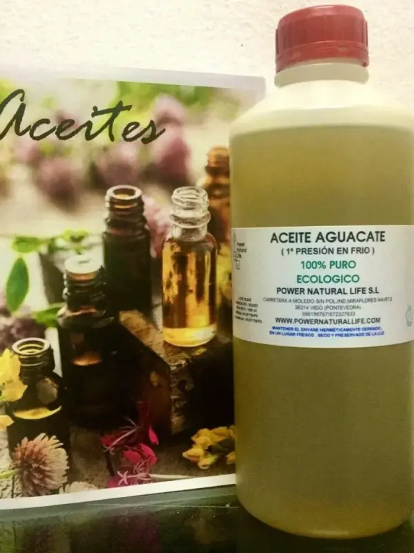 Aceite vegetal de aguacate eco Power Natural LIfe
