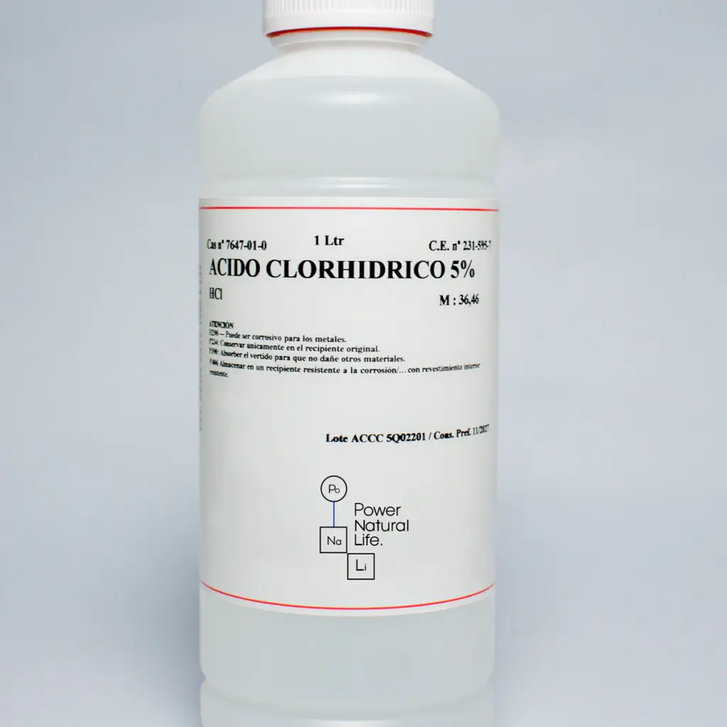 Home - 4 acido clorhidrico 5%