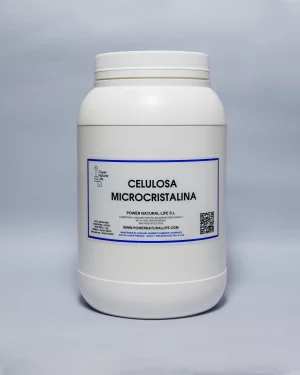 Envase de 1 kg de celulosa microcristalina Power Natural Life