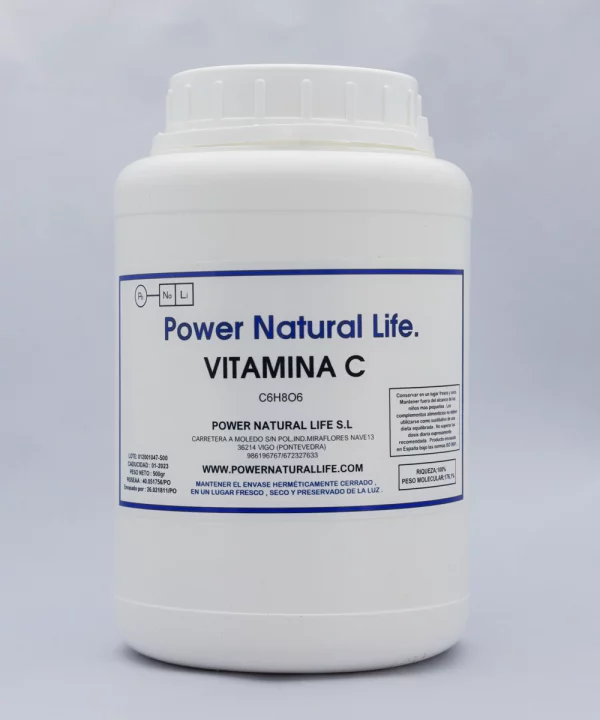 Bote de vitamina c Power Natural life