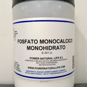 fosfato monocálcico monohidrato grado alimentario Power Natural Life