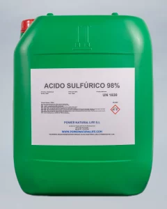 Home - 3 Garrafa de ácido sulfúrico 98% Power Natural life