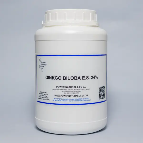 Extractos vegetales - 4 Bote de ginkgo biloba Power Natural Life
