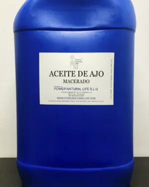 Aceite de ajo macerado