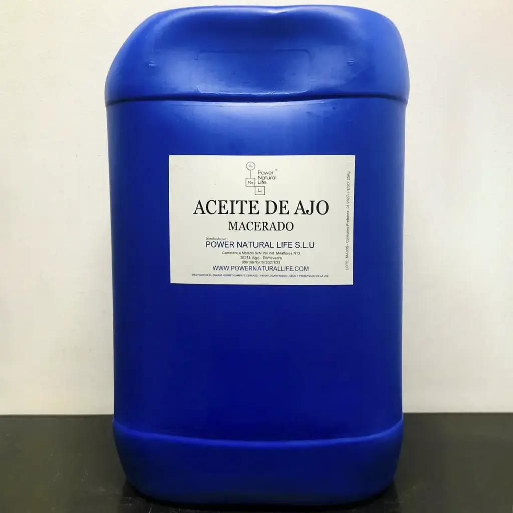 Alimentación - 8 Aceite de ajo macerado