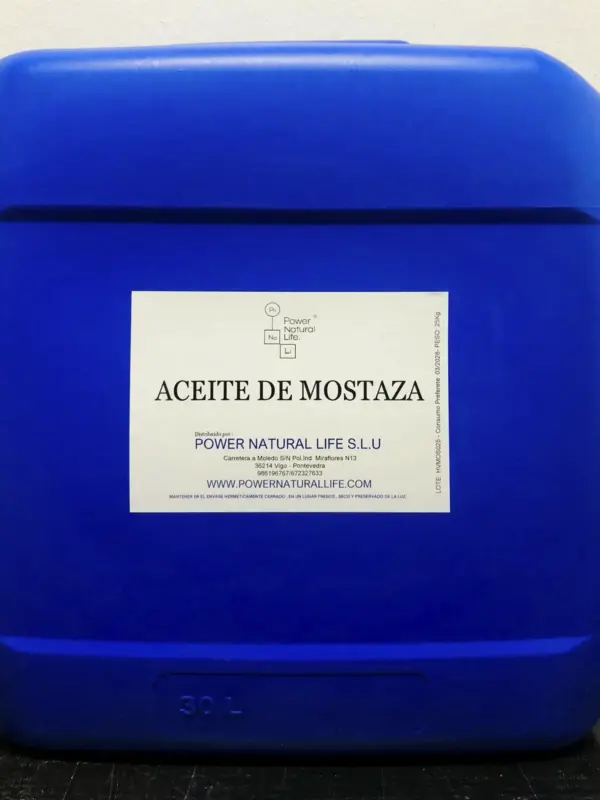 Aceite de mostaza