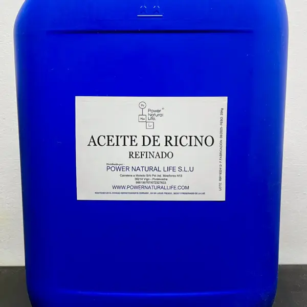 Aceite de ricino refinado Power Natural Life