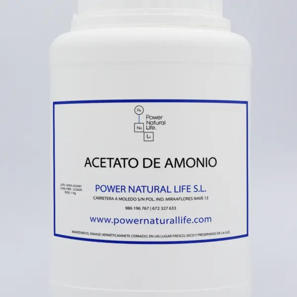 acetato de amonio