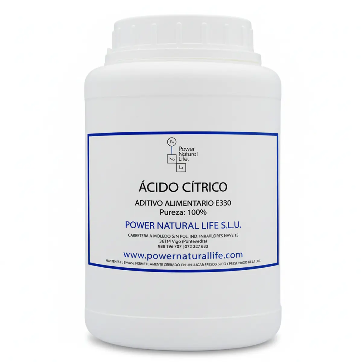 Ácido Cítrico Monohidrato | E330 | Comprar