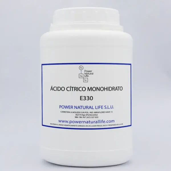 Aditivos alimentarios - 1 ácido cítrico monohidrato