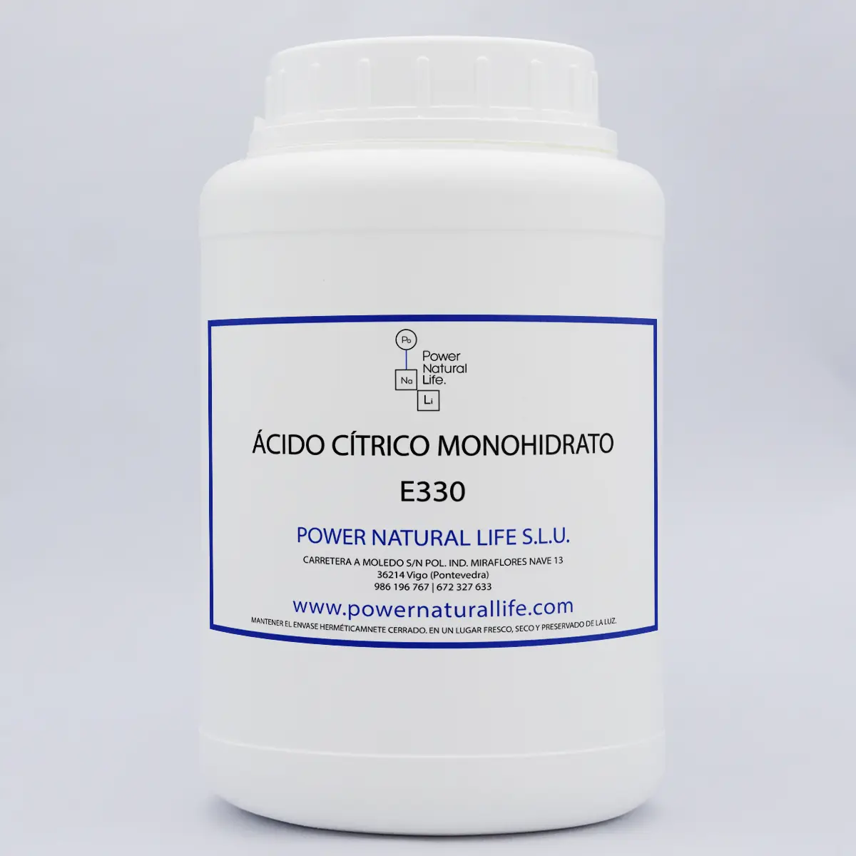 Ácido Cítrico Monohidrato | E330 | Comprar