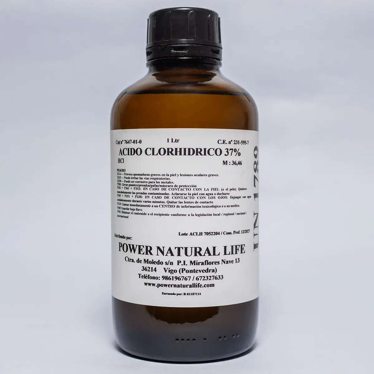 Ácido Clorhídrico 37% | Comprar