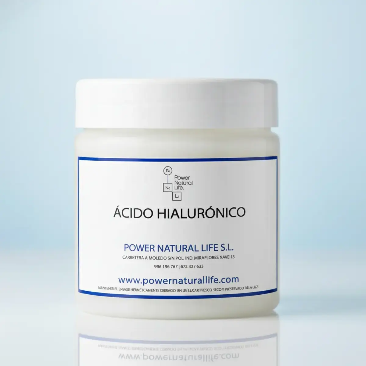 Ácido Hialurónico Puro en Polvo | Comprar - 1 Ácido hialurónico