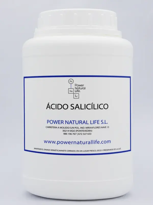 Envase de Ácido Salicílico Power Natural Life