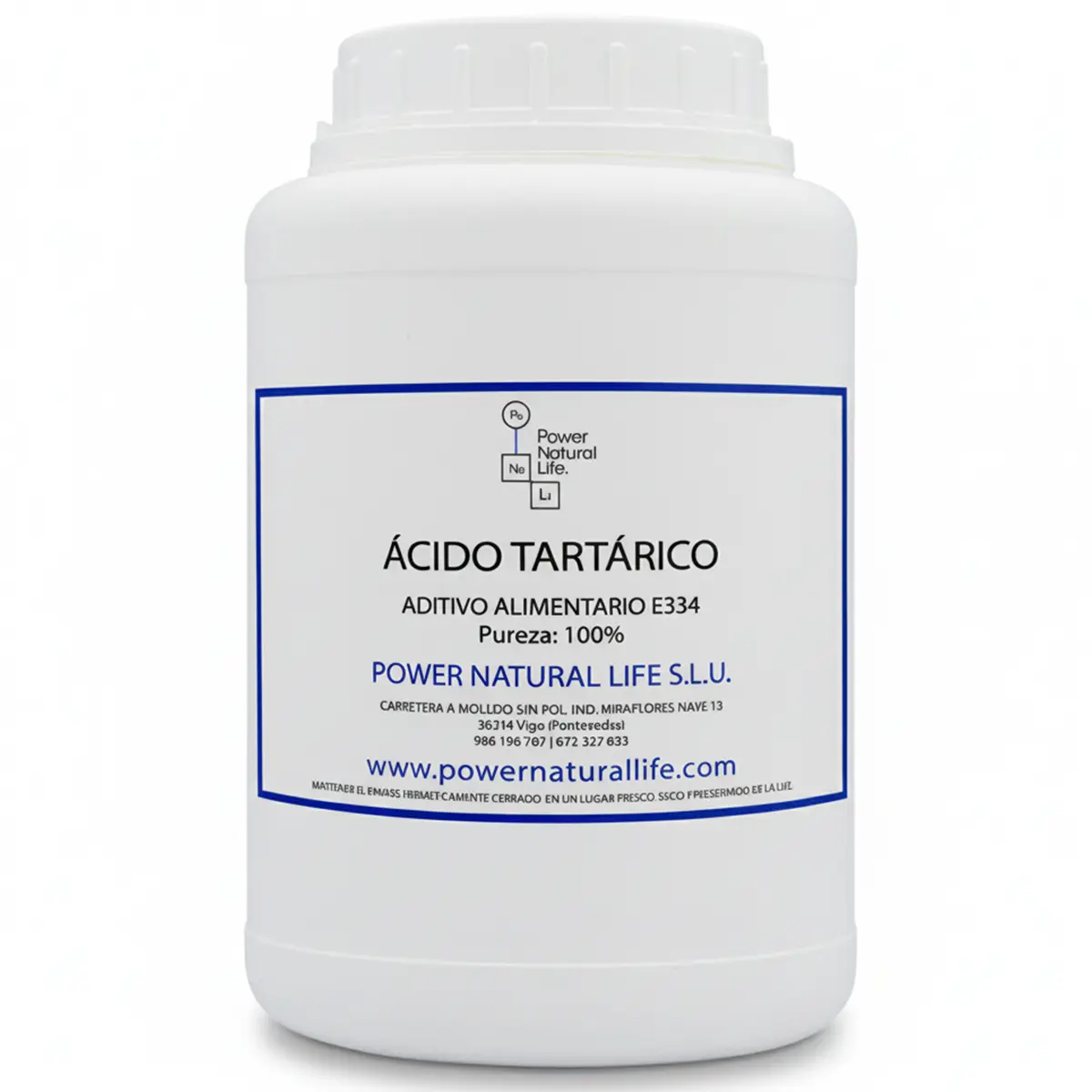 Ácido Tartárico | E334 | Comprar