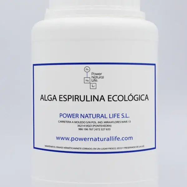 Envase de Alga espirulina Power Natural Life