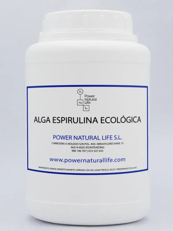 Envase de Alga espirulina Power Natural Life