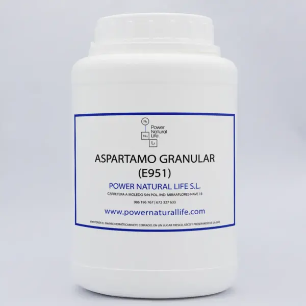 Aditivos alimentarios - 4 Aspartamo granular