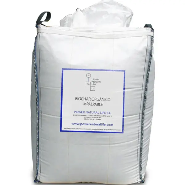 biochar organico impalpable