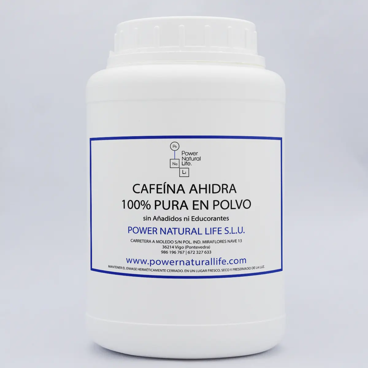 Cafeína Anhidra Pura | Comprar - 1 cafeina anhidra pura