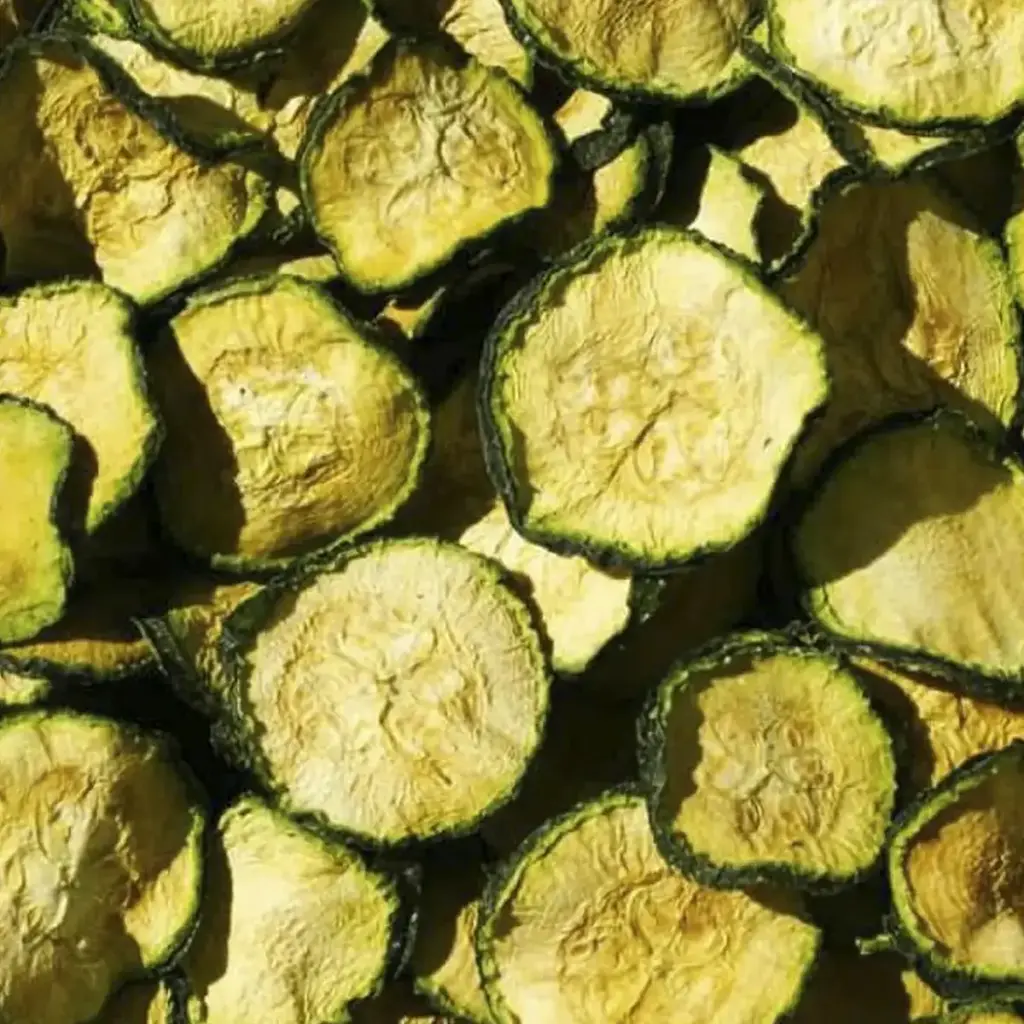 Calabacín deshidratado