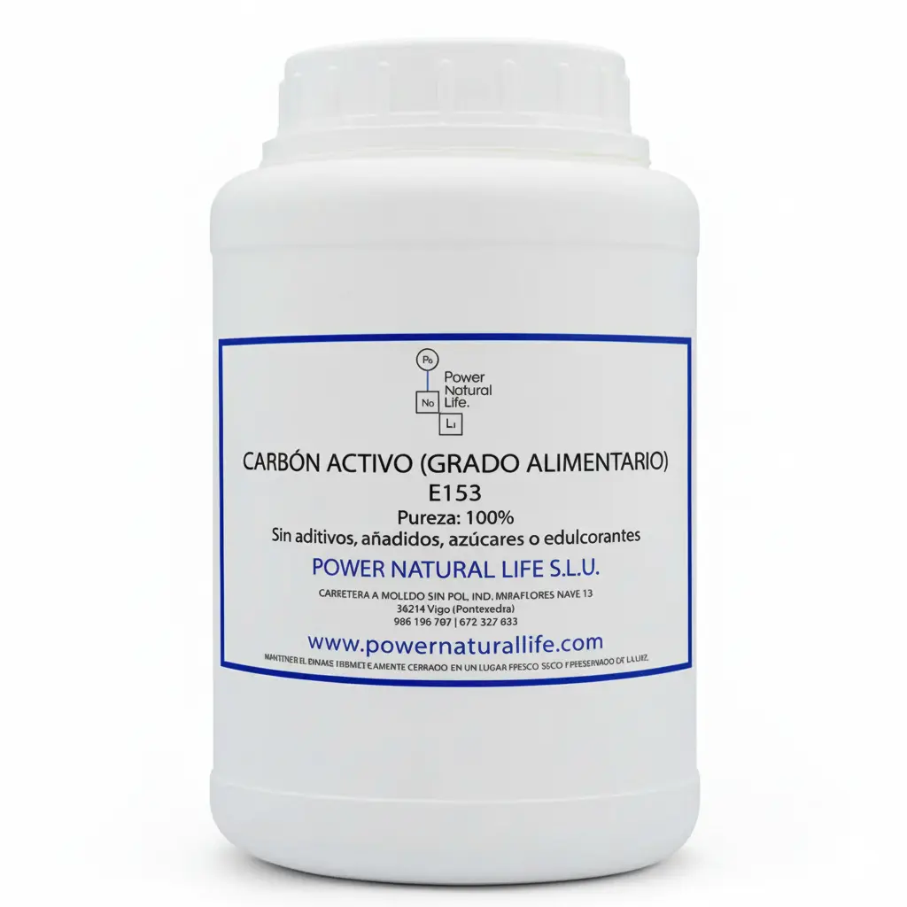 Carbón activo grado alimentario