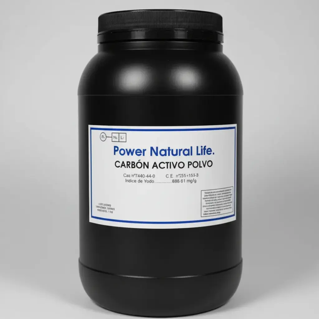 carbón activo polvo