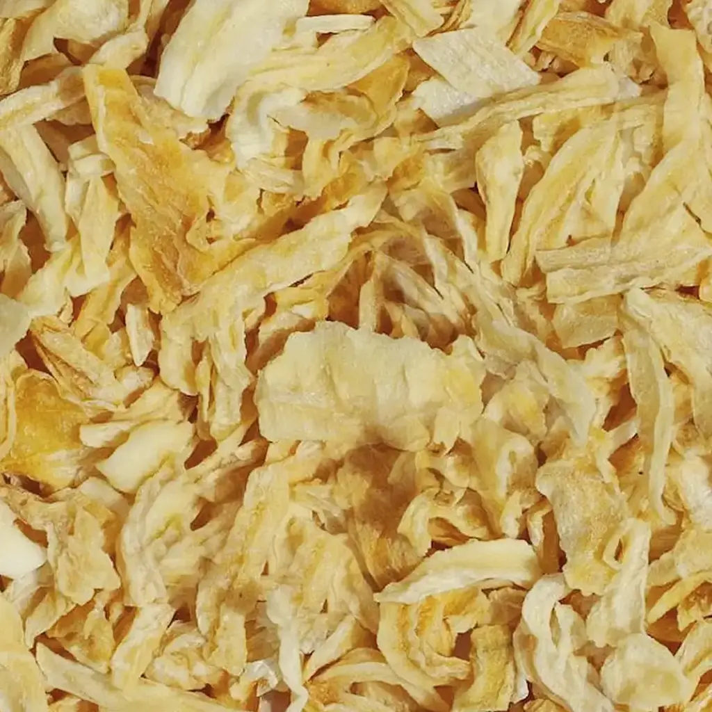 Cebolla frita en escamas