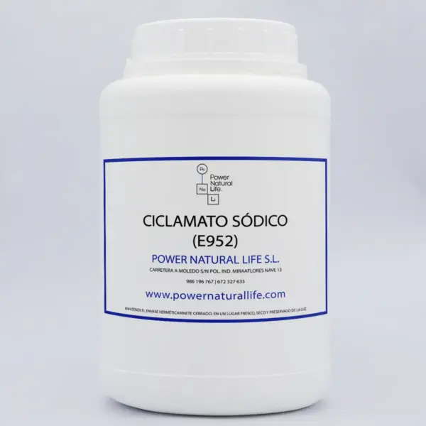 Aditivos alimentarios - 3 Ciclamato sódico