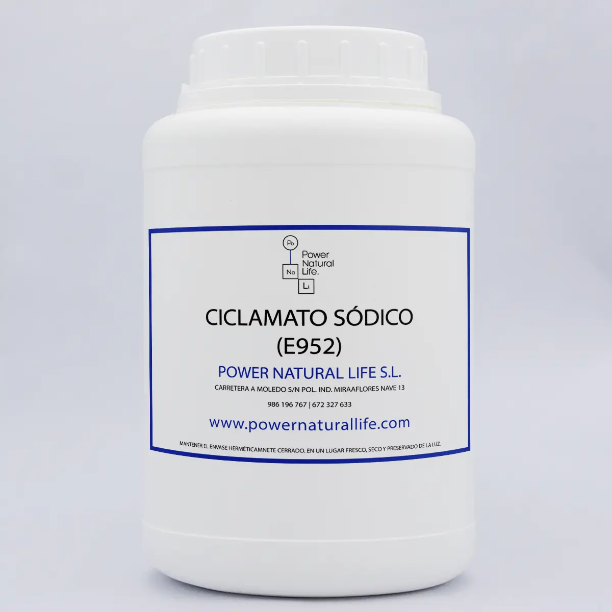 Ciclamato Sódico (E952) 30/80 Mesh | Comprar - 1 Ciclamato sódico