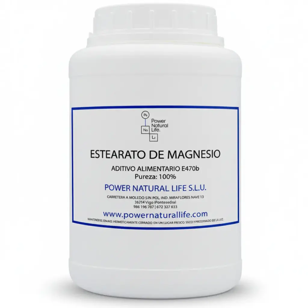 Envase de 1 kg de Estearato de Magnesio