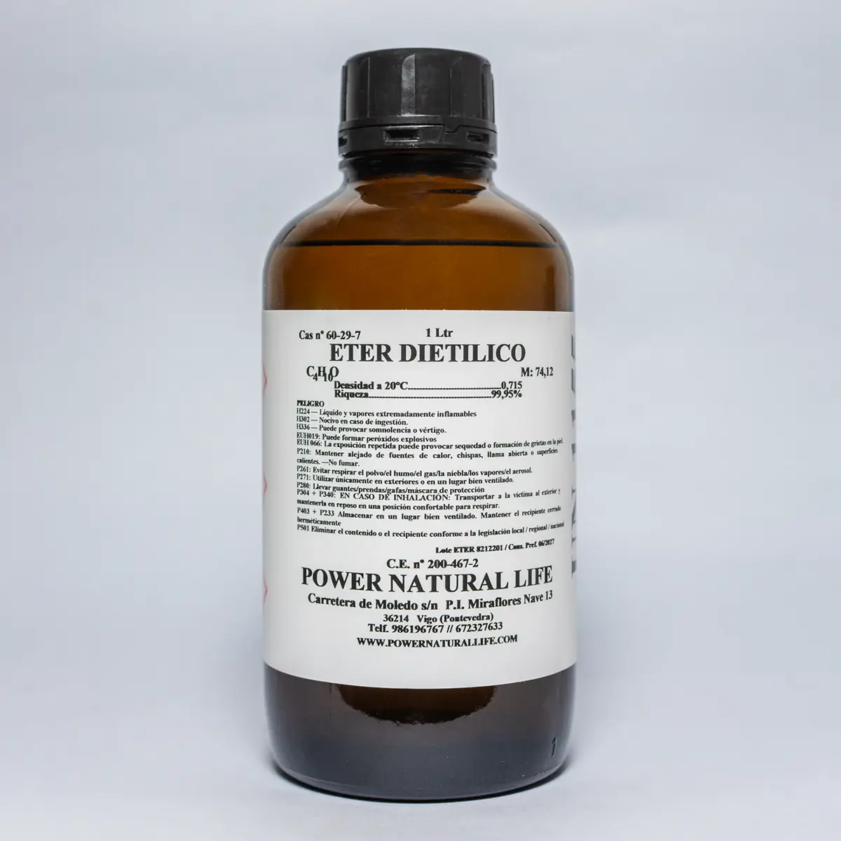 Éter Dietílico | Éter Etílico | Comprar - 1 eter dietilico
