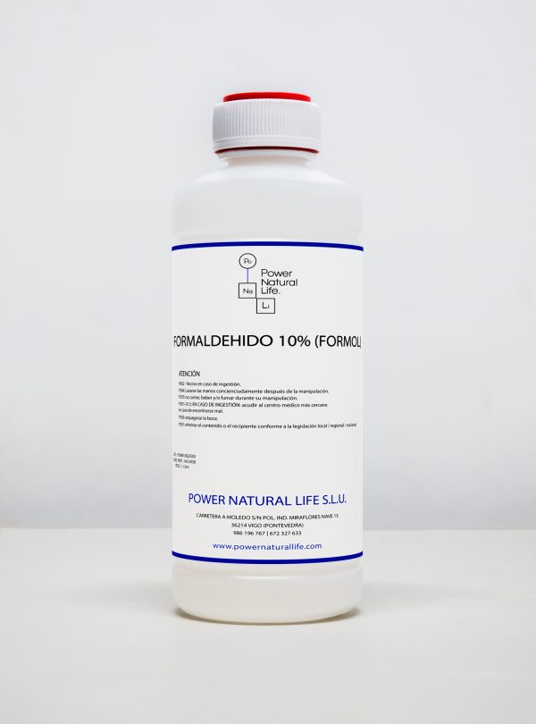 Bote de Formaldehido Power Natural Life