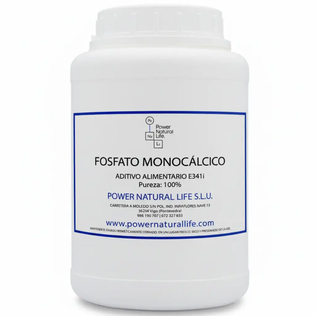 Envase de 1 kg de Fosfato Monocálcico
