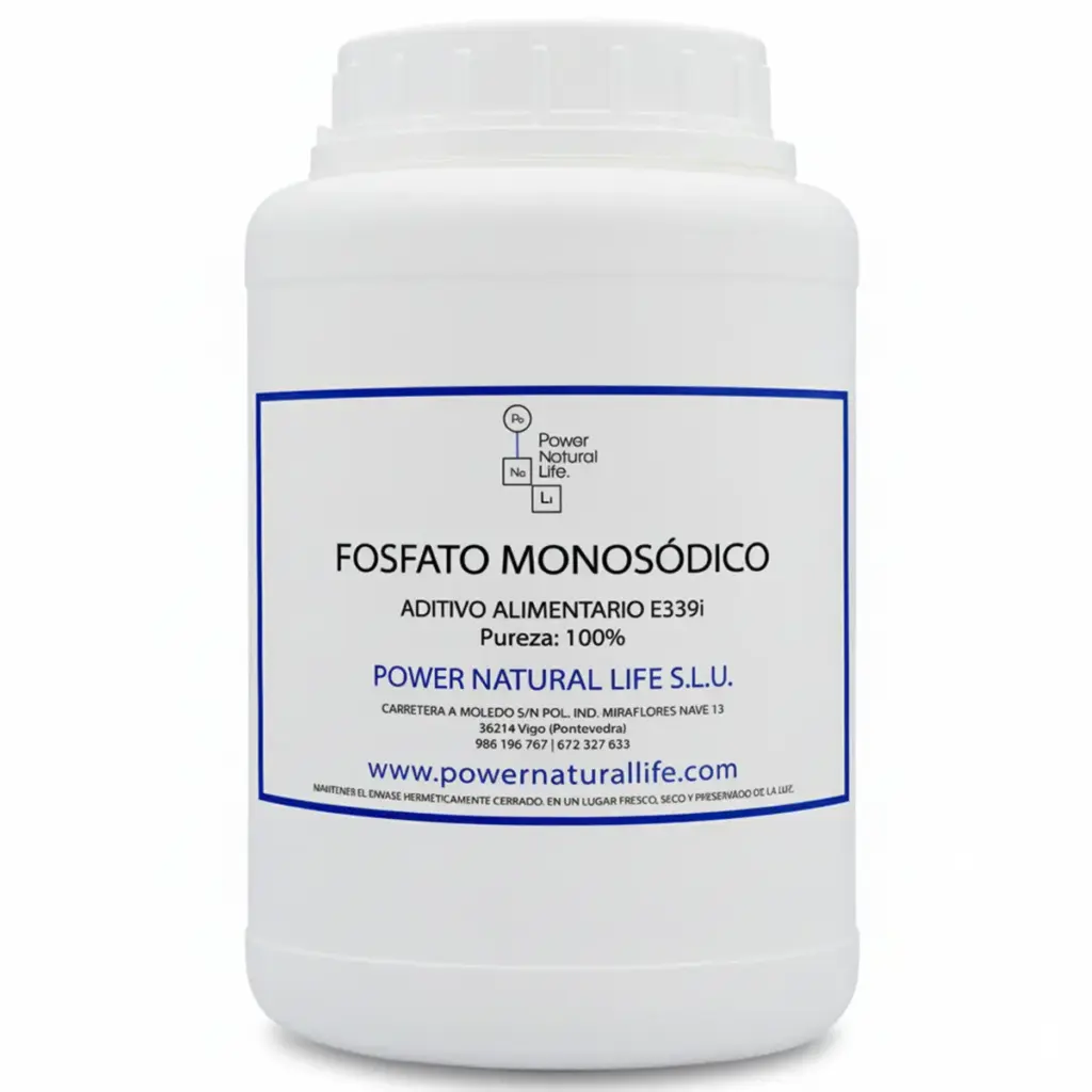 Envase de Fosfato Monosódico en polvo de 1 kg
