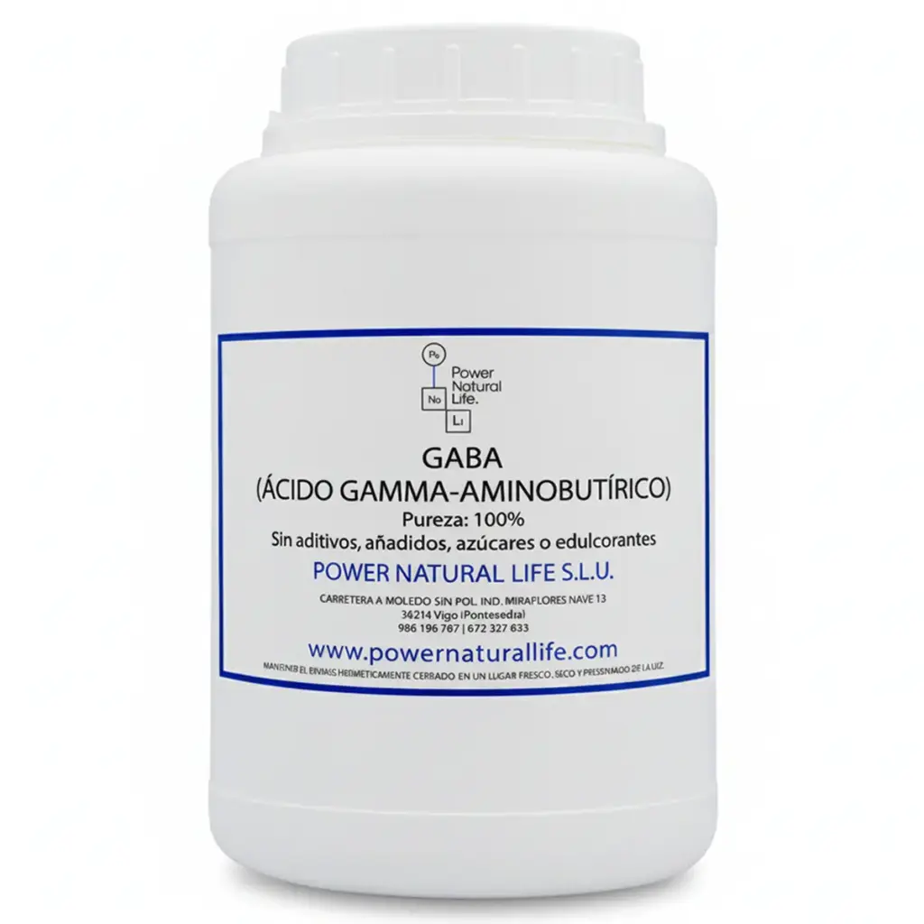 Gaba en polvo en envase de 1 kg