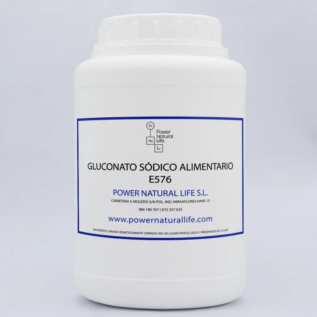 Aditivos alimentarios - 8 gluconato sódico alimentario