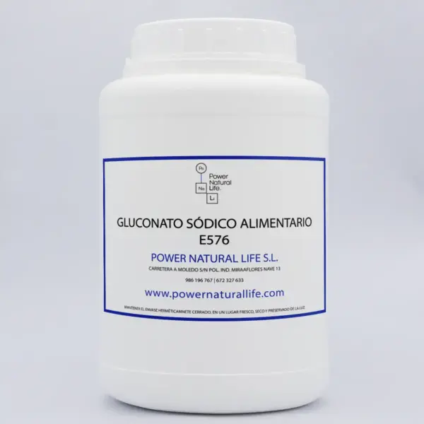 Aditivos alimentarios - 7 gluconato sódico alimentario