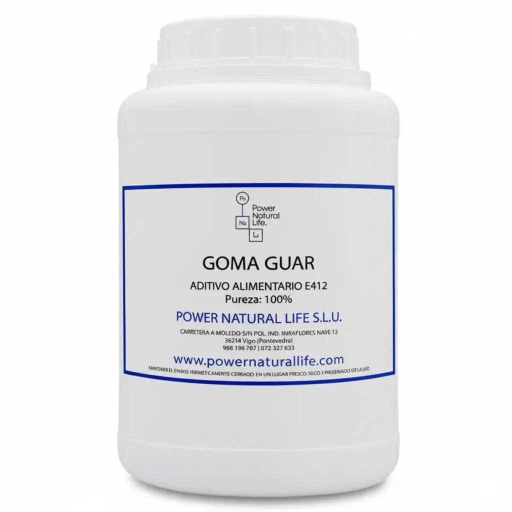 Goma guar en polvo envase de 1 kg