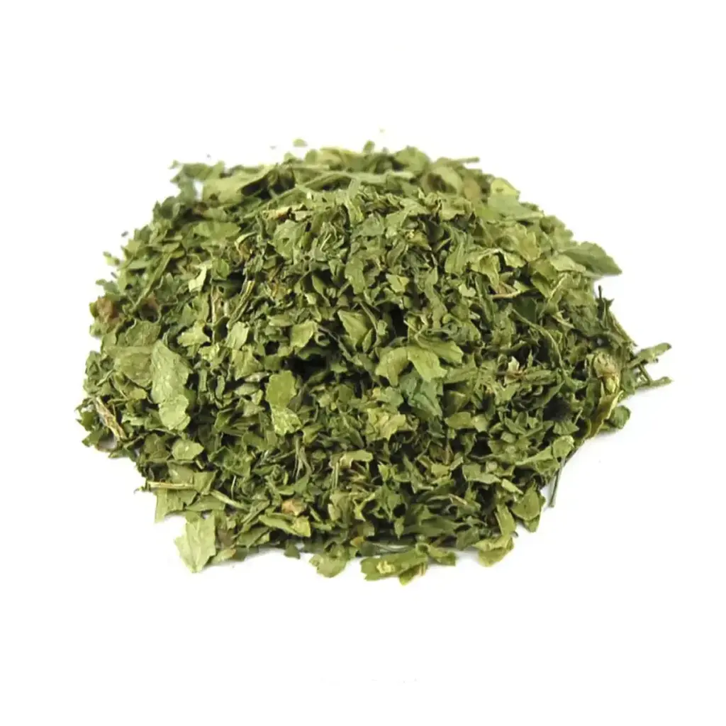 Hojas de apio deshidratadas en escamas