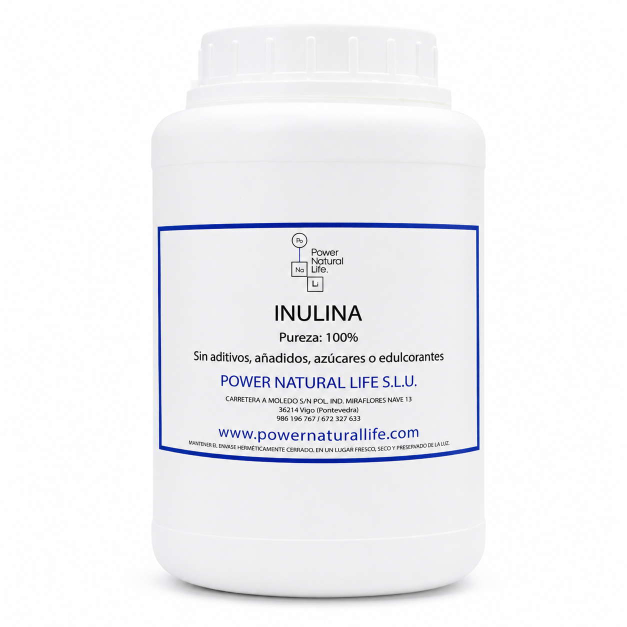 Inulina | Comprar - 1 Inulina envase 1 kg