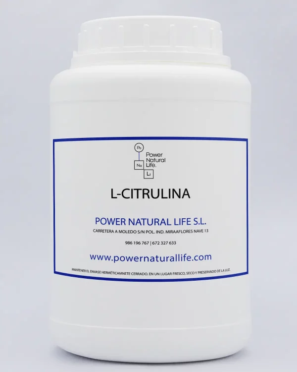 Envase de l-citrulina Power Natural Life