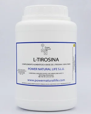 Envase de L-tirosina Power Natural Life
