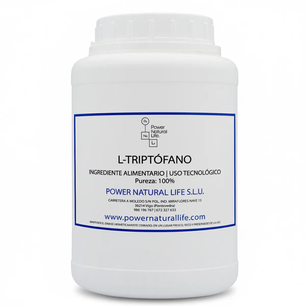 L-Triptófano en Polvo – Ingrediente Alimentario
