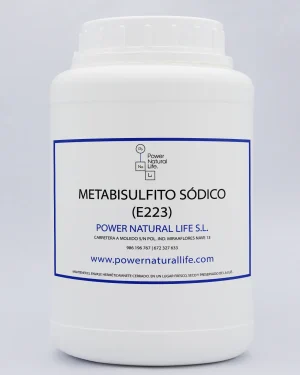 Envase de Metabisulfito sódico Power Natural Life
